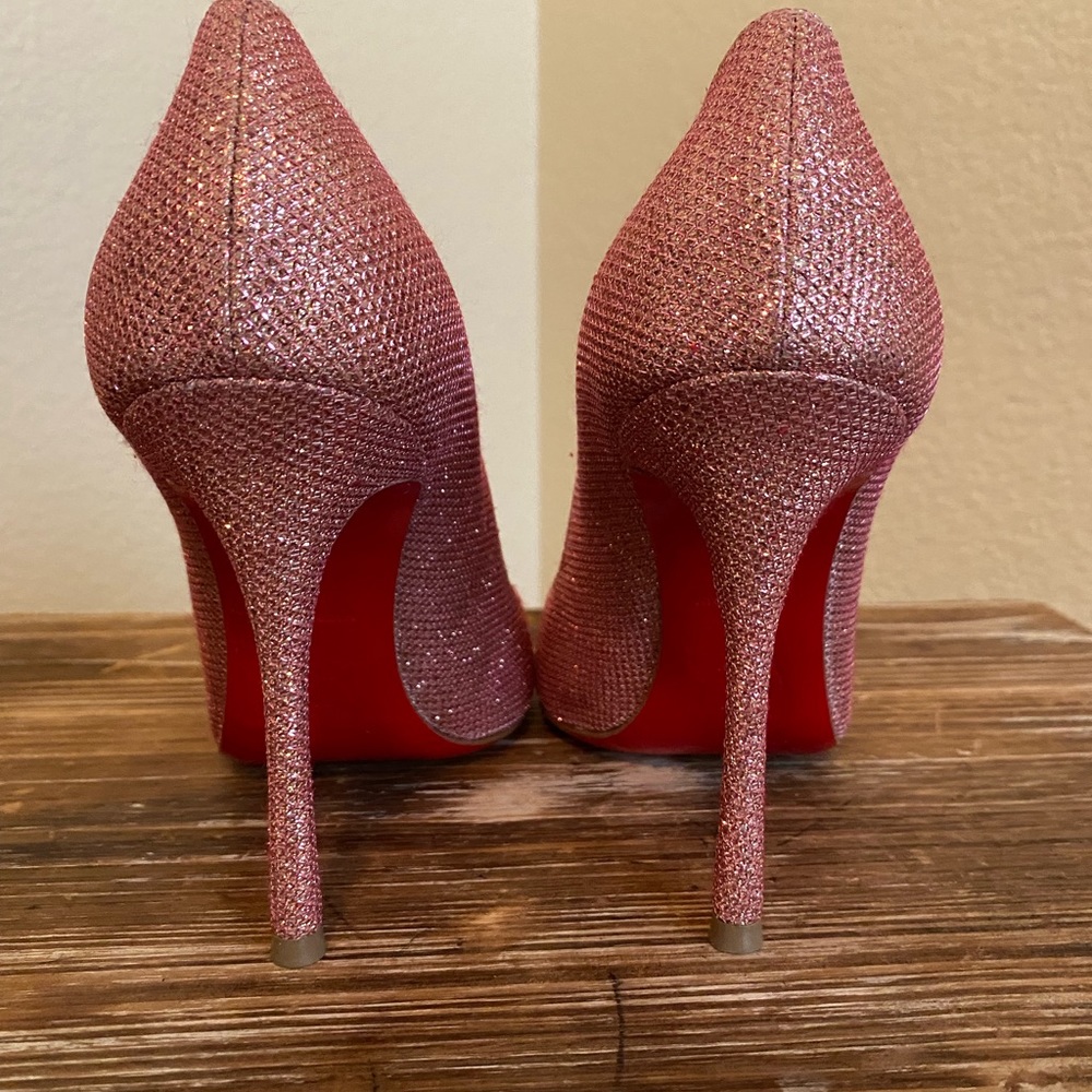 Pink Sparkly Louboutins 100m